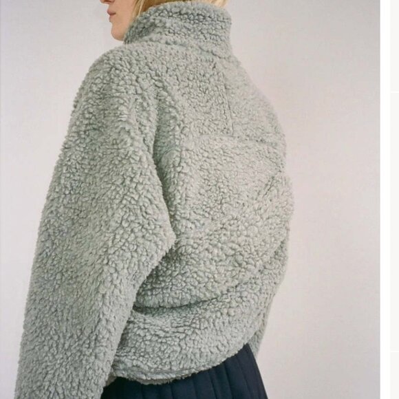 Sandy Liang Cashi Fleece in Cloud - Picture 2 of 5